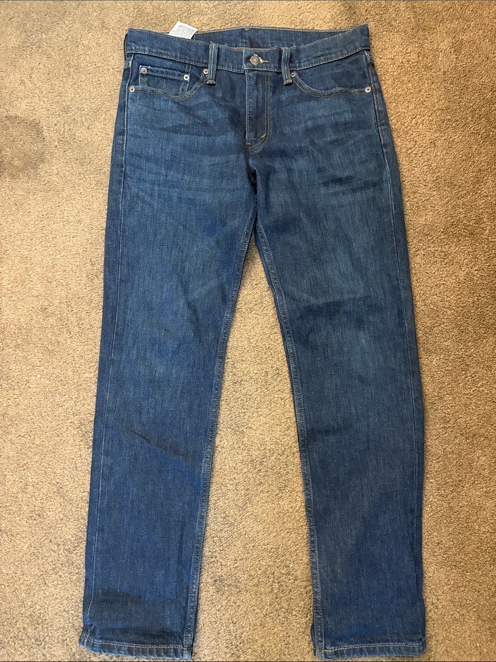Levi's Slim Jeans in Dark Blue Denim